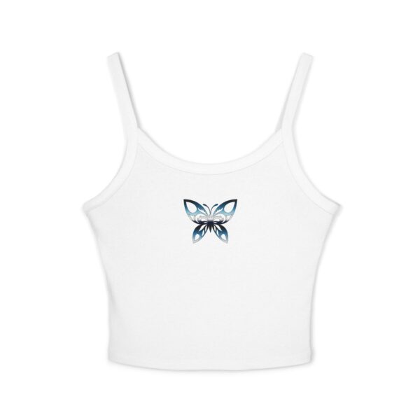 Evolve Butterfly Women's Spaghetti Strap Tank Top - Trendy Summer Wear