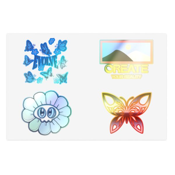 Evolve Butterfly Sticker Sheets - Inspirational Decor for Journals & Laptops - Image 9