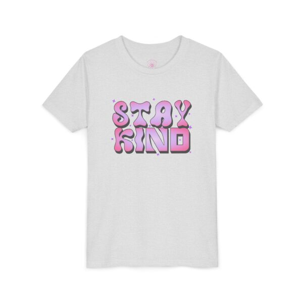 Stay Kind Youth Short Sleeve Tee - Positive Vibes T-Shirt for Kids - Image 7