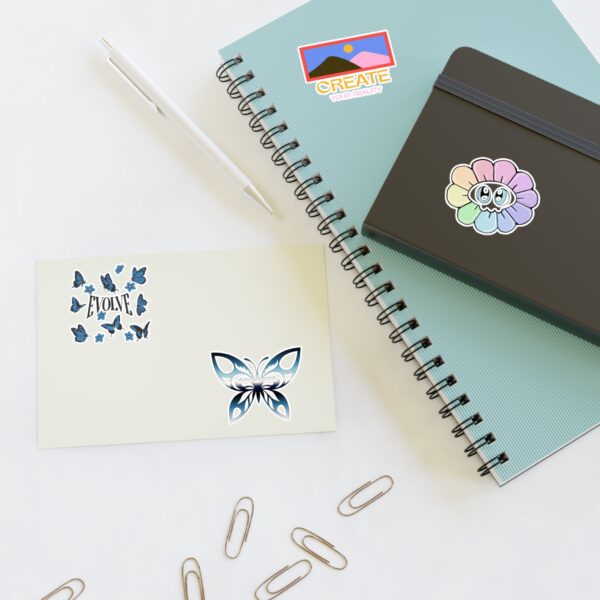 Evolve Butterfly Sticker Sheets - Inspirational Decor for Journals & Laptops - Image 4