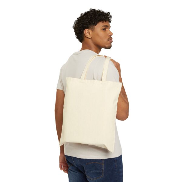 Eco-Friendly Butterfly Tote Bag - Stylish Reusable Cotton Canvas Carryall - Image 4