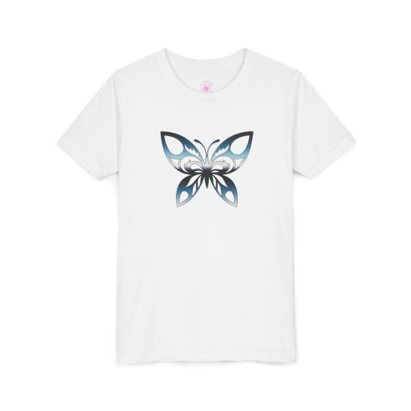 Youth Butterfly Graphic Tee - Comfortable & Stylish Kids Wear - Image 3