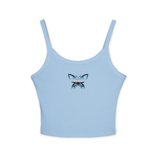 Evolve Butterfly Women's Spaghetti Strap Tank Top - Trendy Summer Wear - Image 5