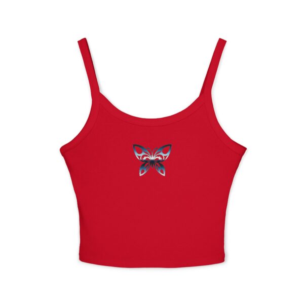 Evolve Butterfly Women's Spaghetti Strap Tank Top - Trendy Summer Wear - Image 9