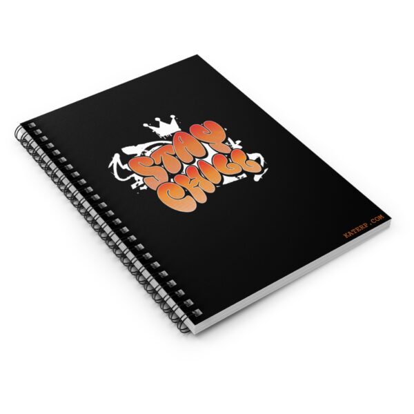 Stay Chill Spiral Notebook - Ruled Line, Perfect for Creative Minds & Everyday Use - Image 3