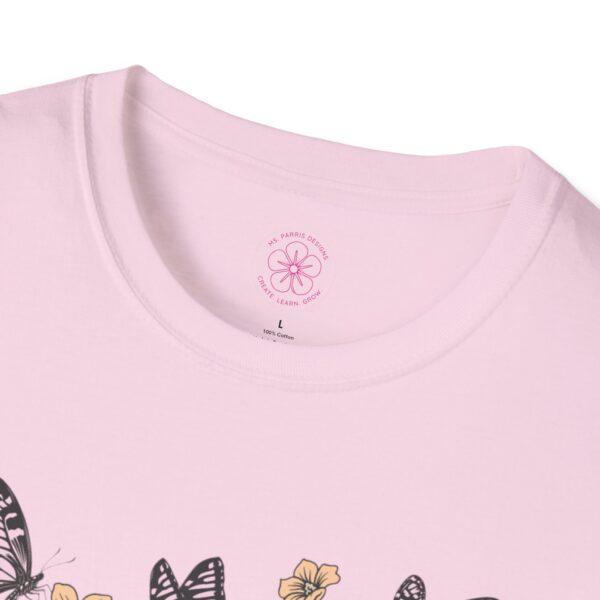 Evolve Butterfly Graphic Softstyle T-Shirt - Inspirational Tee for Nature Lovers - Image 19