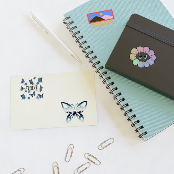 Evolve Butterfly Sticker Sheets - Inspirational Decor for Journals & Laptops - Image 8